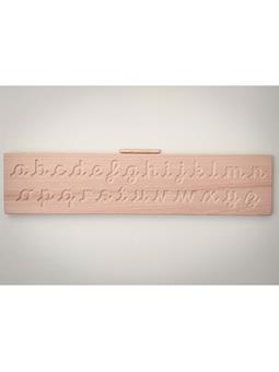 The Little Coach House Kursive Alphabettafel