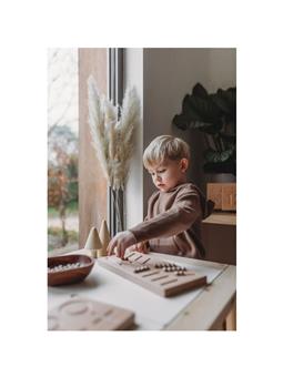 The Little Coach House Prewriting Board Montessori Learning Resource