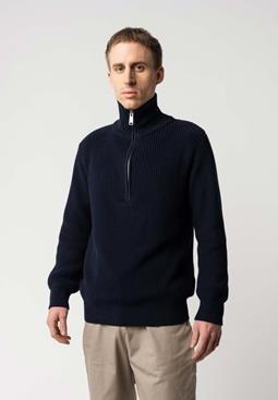 Multipack Rib Knit Troyer Udai Black And Navy