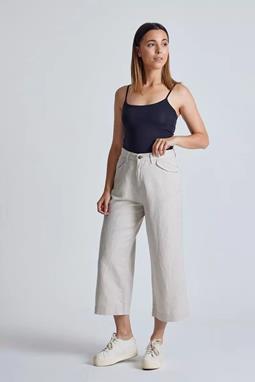 Flax and Loom Culotte Betty Natural