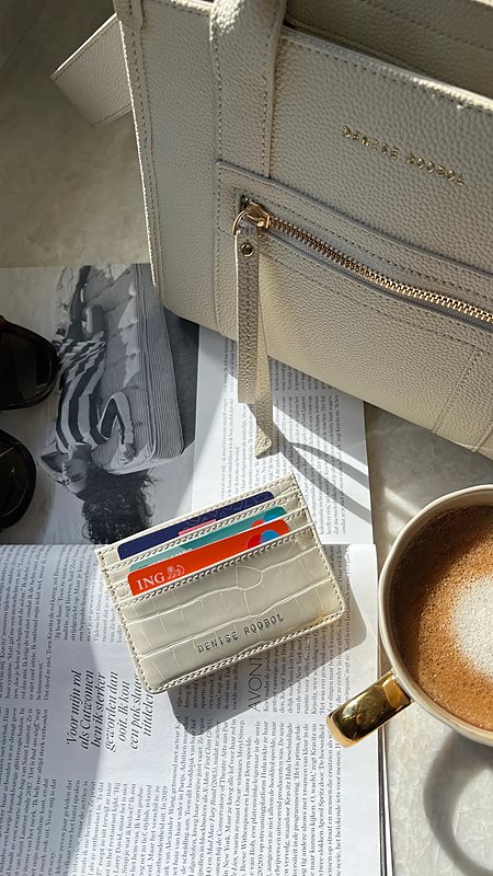 Cardholder Dr Vegan Creme Croco from Shop Like You Give a Damn