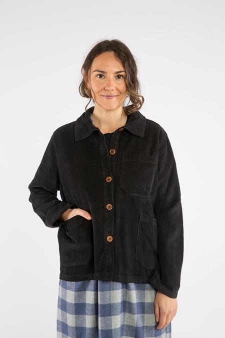 Jacke Klassisch Schwarz