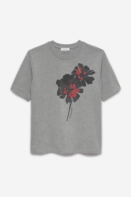 T-Shirt Mila Tee Grau Melange