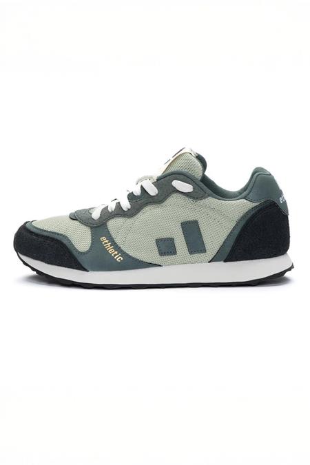Ethletic: Donovan Schoenen In Stoffig Groen/Gitzwart