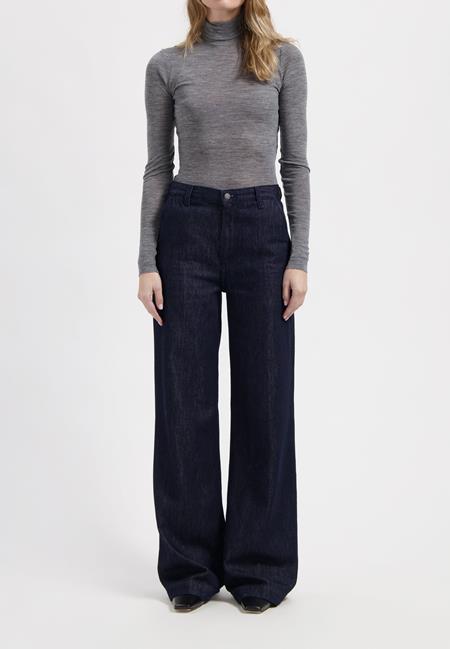 Jeans Mid Loose June Rinse Blue