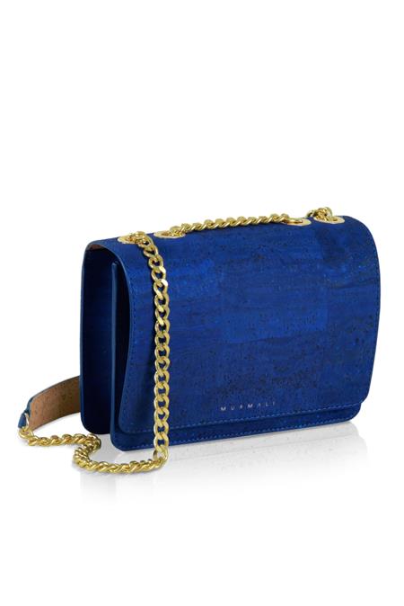 Murmali: Umhängetasche Alpha Cork Blau Murmali: Umhängetasche Alpha Cork Blau
