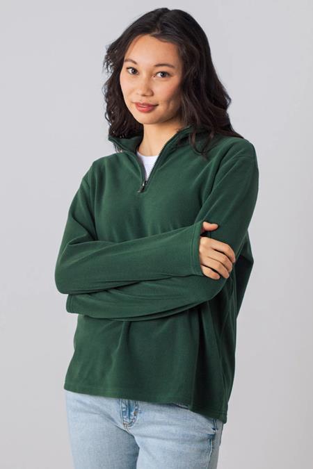 Sweater Polar Half-Zip Fern Green