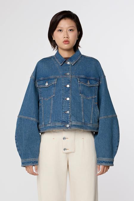 Spijkerjas Annik Icon Vintage  Blauw