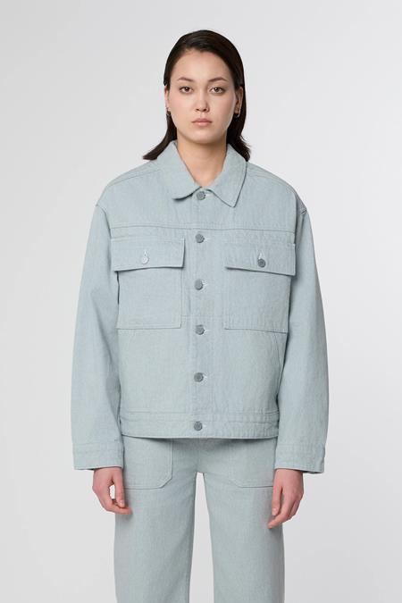 Jeansjacke Dune Boxy Recycled Blau