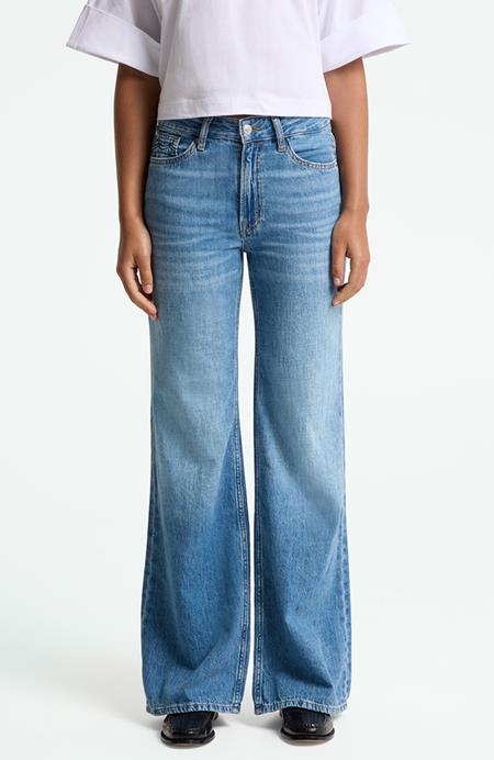 Flare Jeans Jane Blue Hopcete Electric Clean Blue