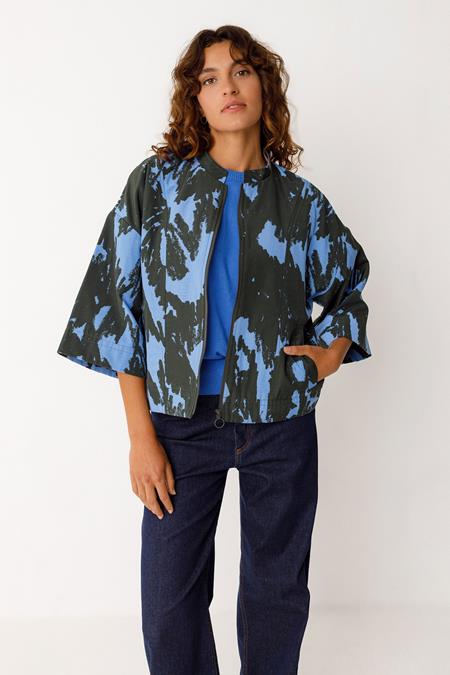 SKFK: Jacke Zeiane Grün Blau