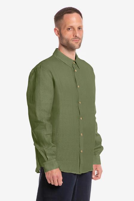 MATONA: Casual Olijfgro...