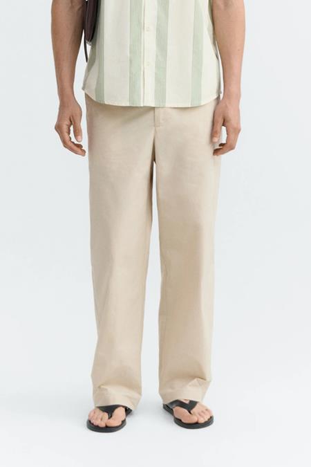 Thinking MU: Pants Relaxed Marc Suit Beige