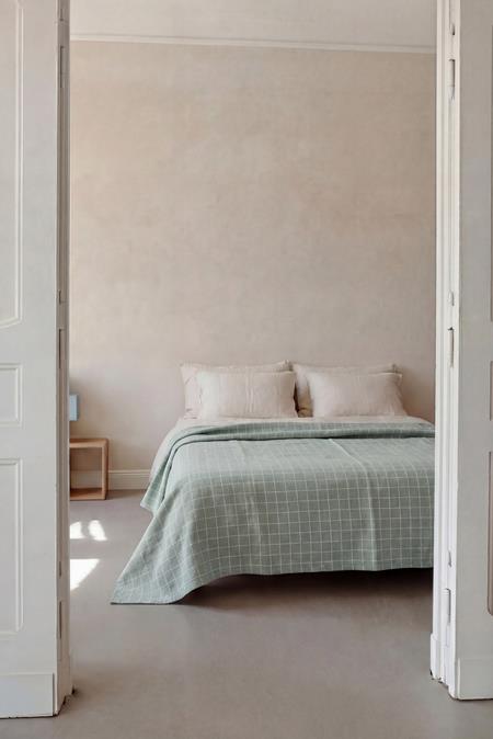 Tagesdecke Reversible Ghapala Eisblau