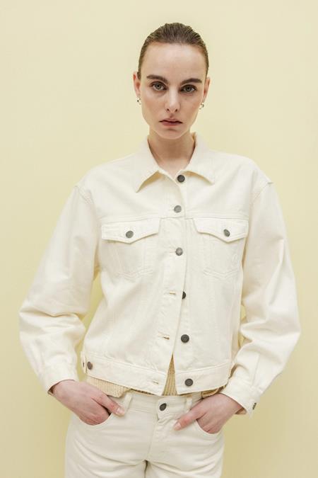 MUD Jeans: Jas Fran Natura...