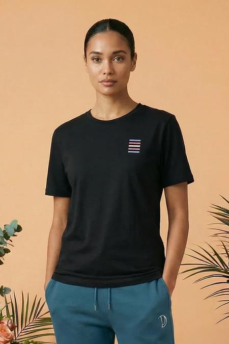 T-Shirt Rainbow Black