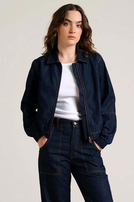 Spijkerjas Sunna Donkerblauw