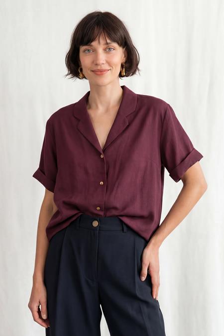 Jyoti Fair Works: Blouse Avaani Grape