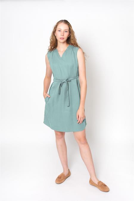 Zerum: Kleid Emma Mineral Blau