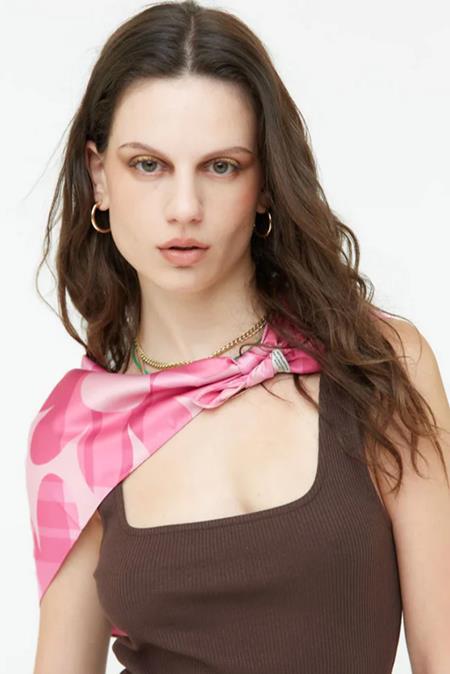VERB TO DO: Sjaal Bloom Pink