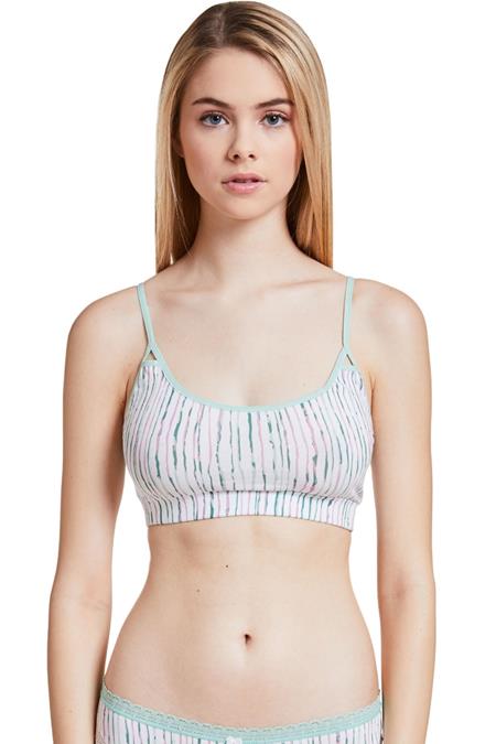 Bralette Paula Mint Streifen