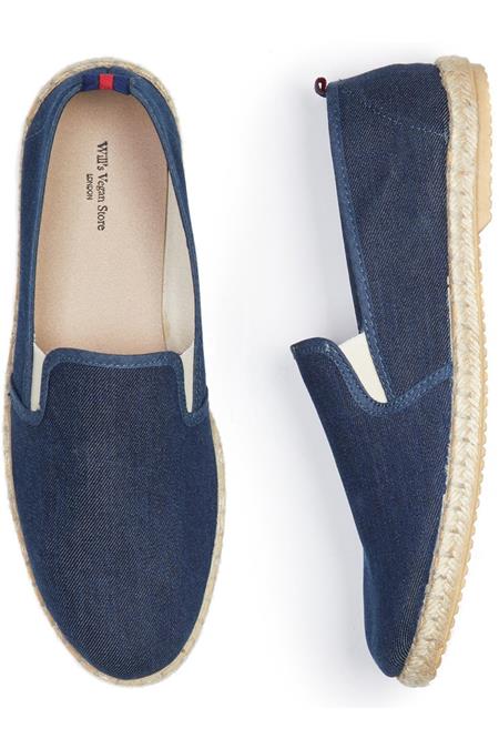 Espadrille Loafers Dark Blue via Shop Like You Give a Damn