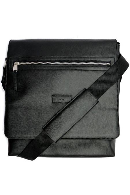 Reportertasche Schwarz