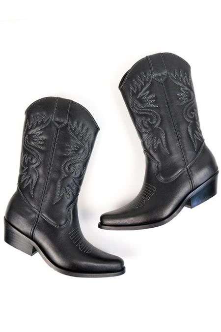 Western Boots Black