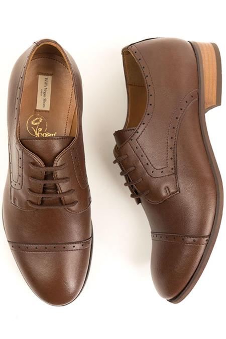 Will's Vegan Store: Derbys City Dark Brown