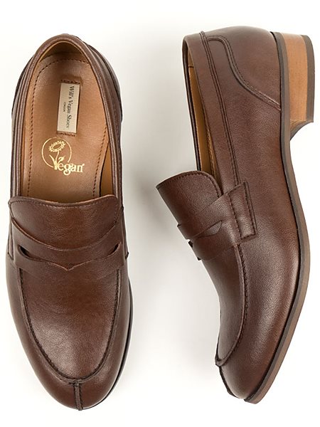 Loafers City Dark Brown via Shop Like You Give a Damn