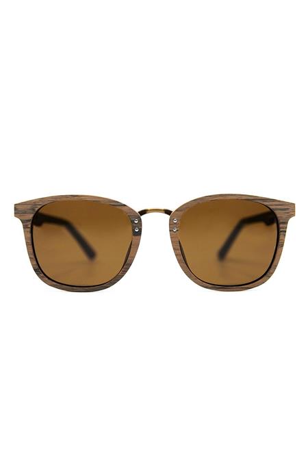 Joplins Sunglasses: Zonnebril Woodrow Bruin