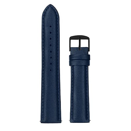 Watch Strap Vegan Leather Midnight Blue & Black from Shop Like You Give a Damn