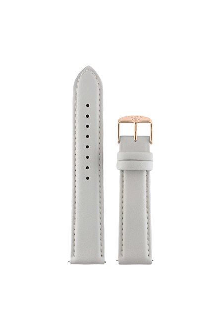 Watch Strap Vegan Leather Grey & Rose Gold from Shop Like You Give a Damn