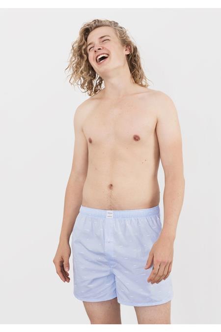 erlich textil: Boxer Jasper Wave Light Blue