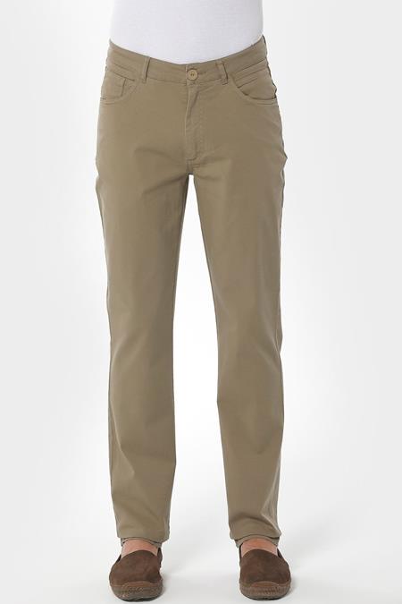 Pants Five Pocket Olive Green