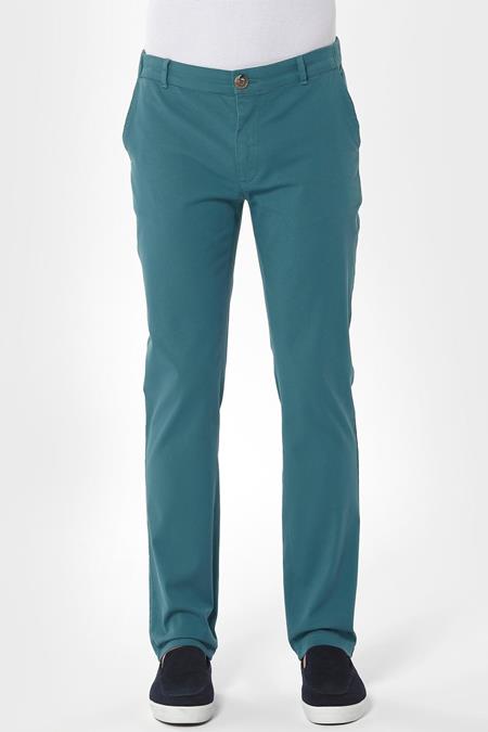 Chino Pants Petrol Green