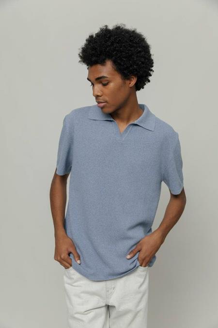 Rifo-Lab: Poloshirt Giancarlo Blauw