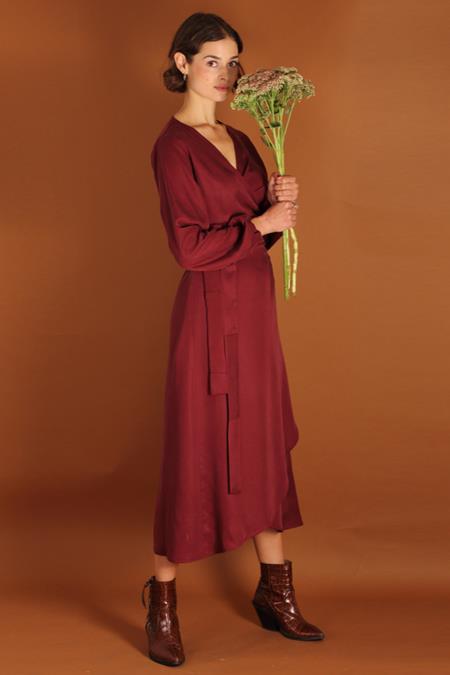 Wickelkleid Tara Beerenrot
