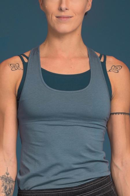 Racerback Top Blue Moon