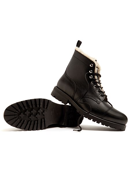 Men's Insulated Work Boots Black from Shop Like You Give a Damn