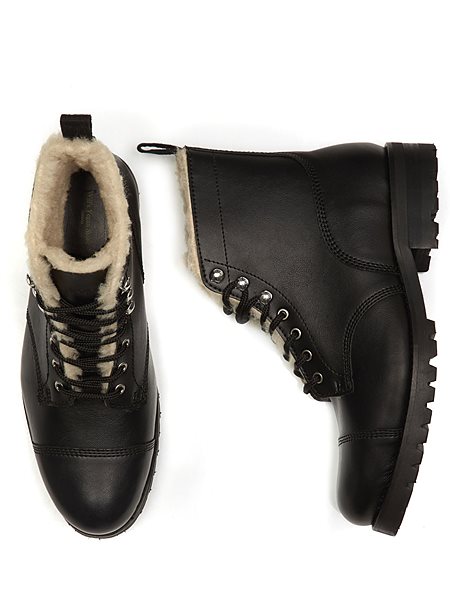 Men's Insulated Work Boots Black from Shop Like You Give a Damn