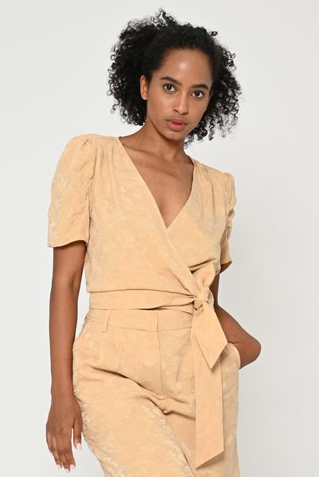 Bluse Siluri Tencel Brownsugar