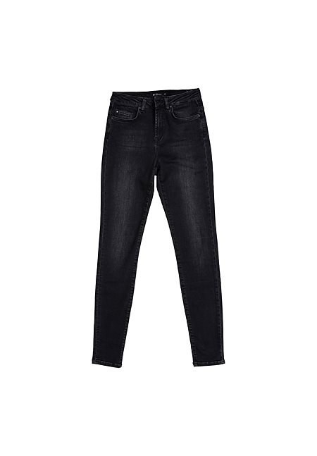 Skinny Jeans Lepiota Washed Black via Shop Like You Give a Damn