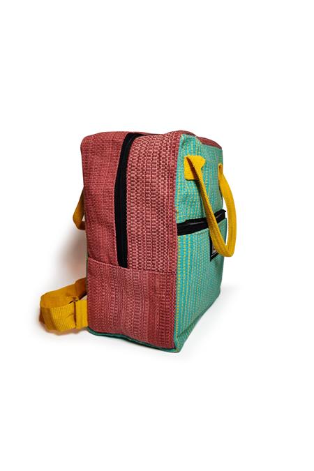 Rucksack Ujala Color Pop Rot & Türkis