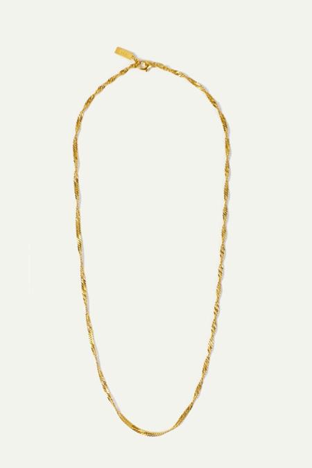 Necklace Singapore Gold