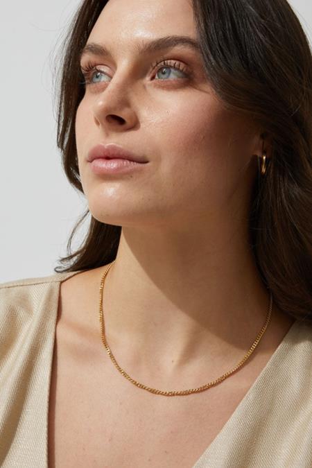 Necklace Fine Armor Gold