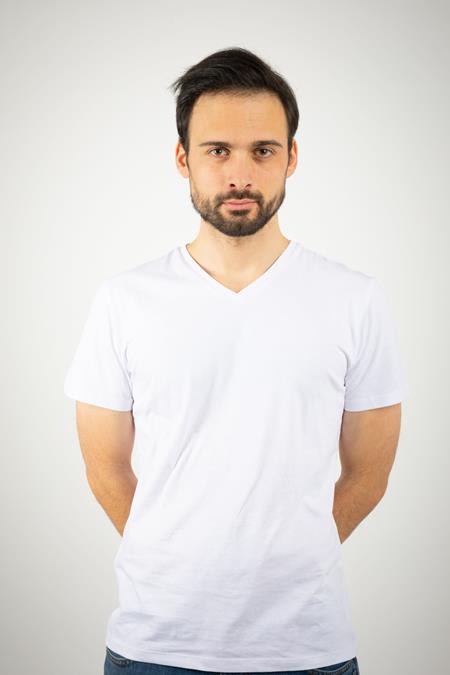 TORLAND: T-Shirt V-Aussc...