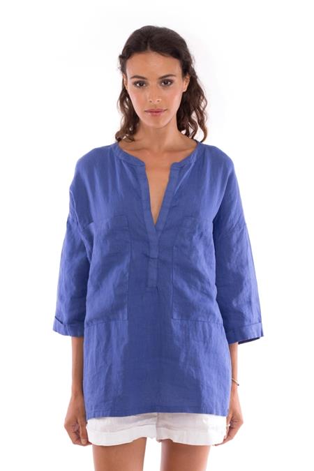 Overhemd Ebba Klein Blauw