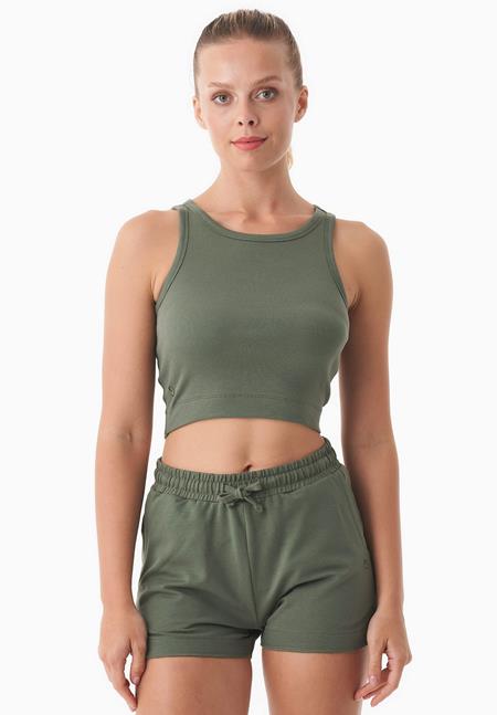 ORGANICATION Sports Top Sonnia Dark Green