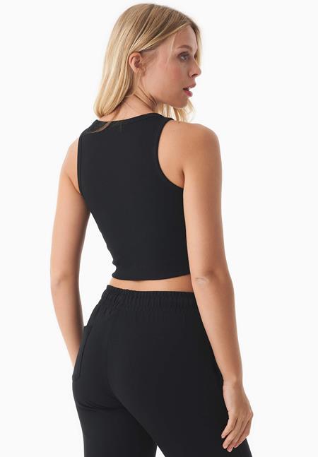 ORGANICATION Sports Top Sonnia Black